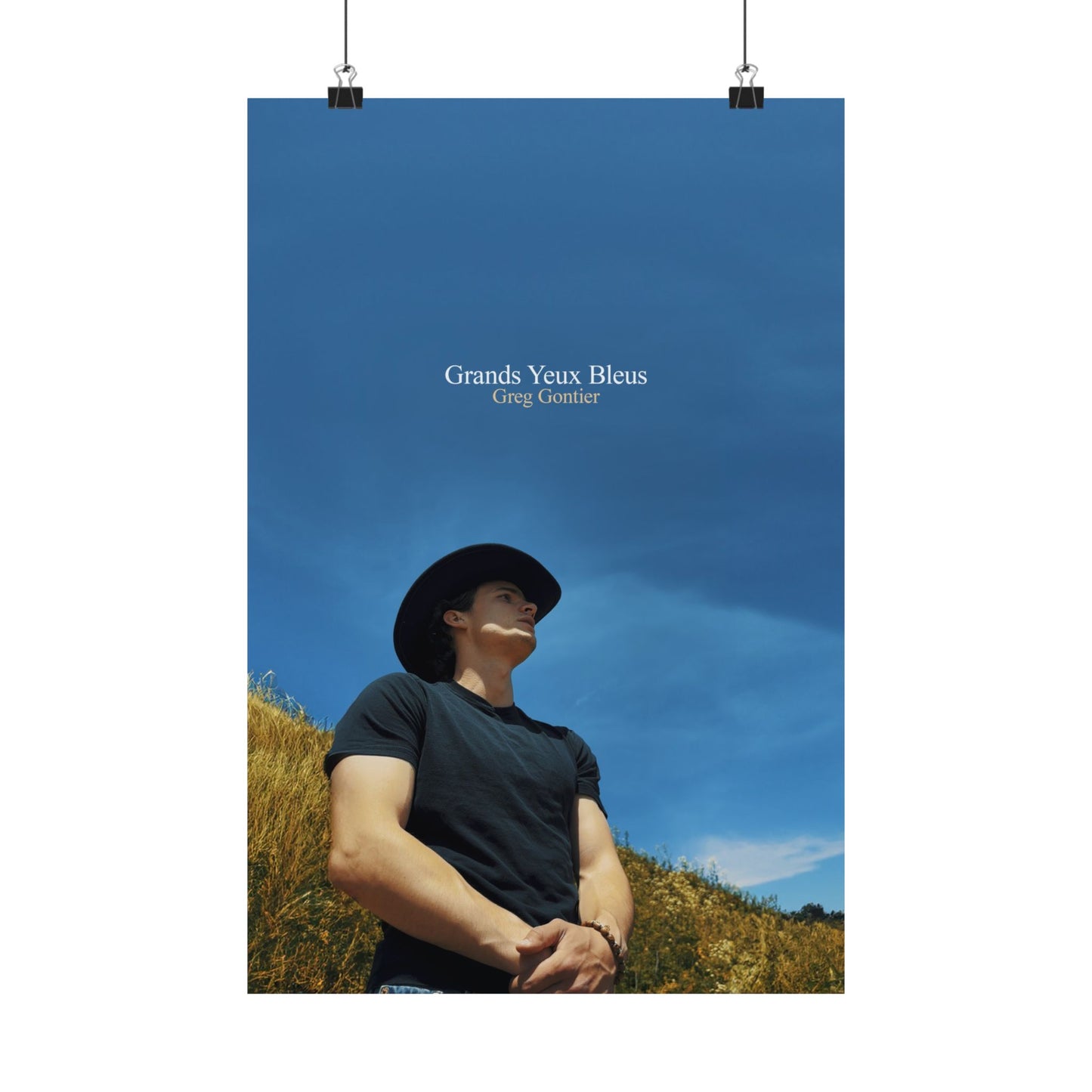 Poster (Grands yeux bleus)