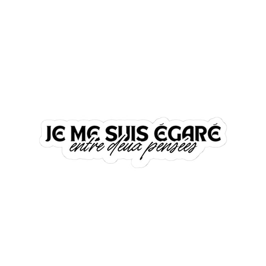 Entre deux pensées (sticker)